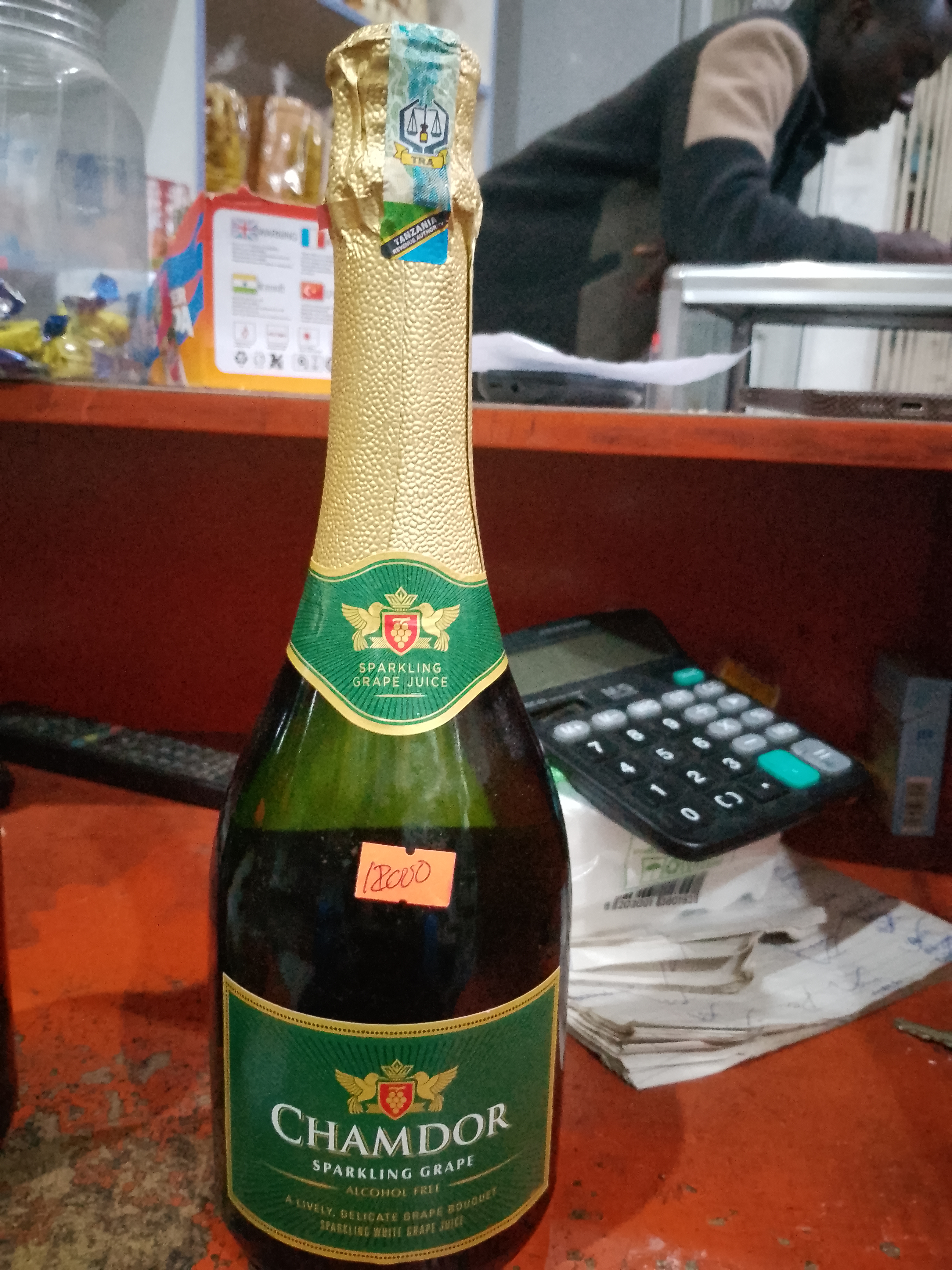 Shampeni-Shampeni Chamdor Sparkling White Grape 750ML